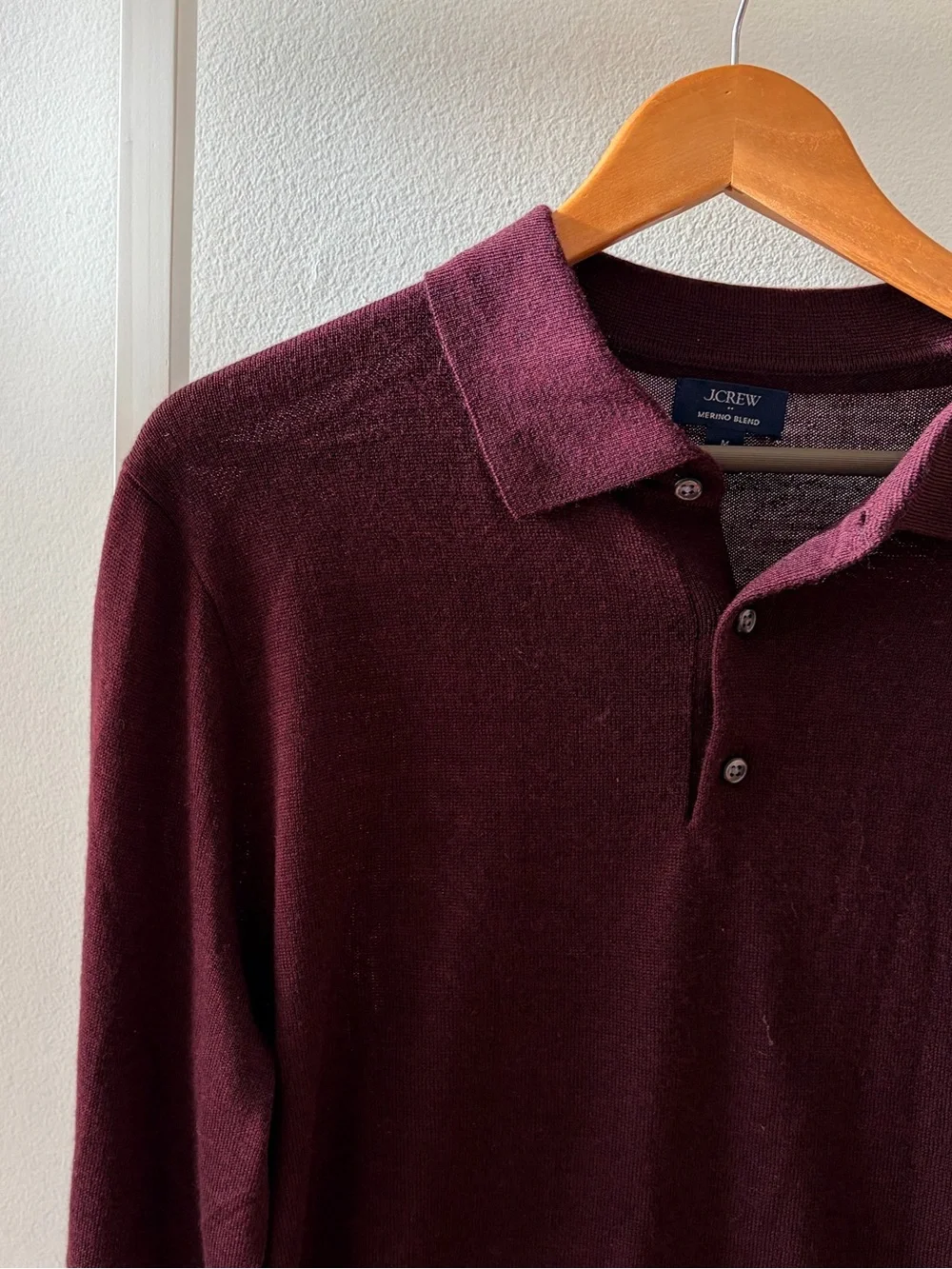 Men’s J.‎ Crew Merino Blend Polo Sweater